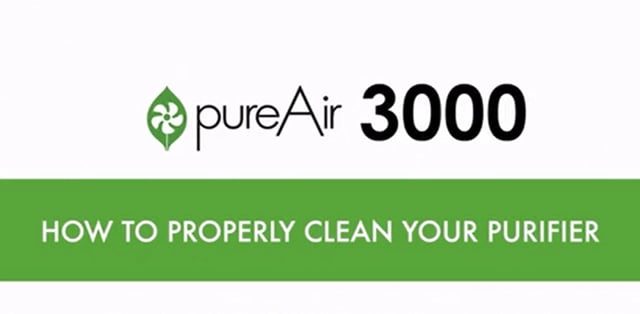 Cleaning video for pureAir 3000 Classic