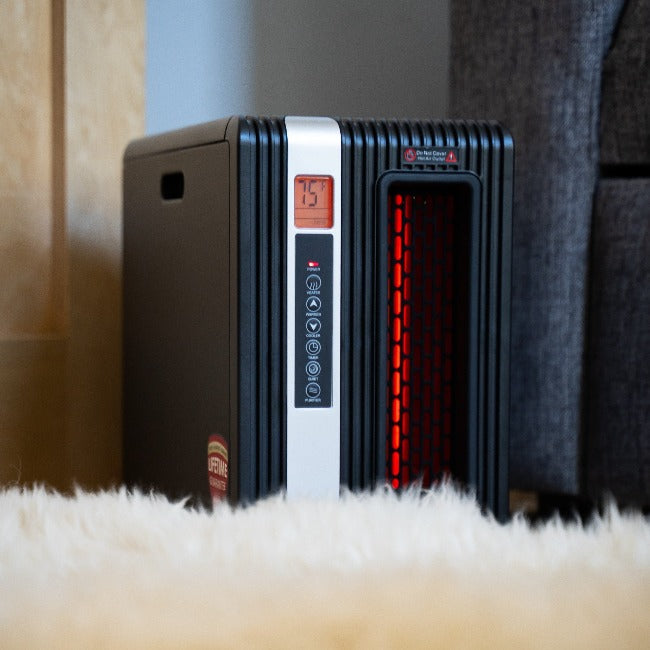 pureHeat 2-in-1 combines active air purification with powerful PTC heating